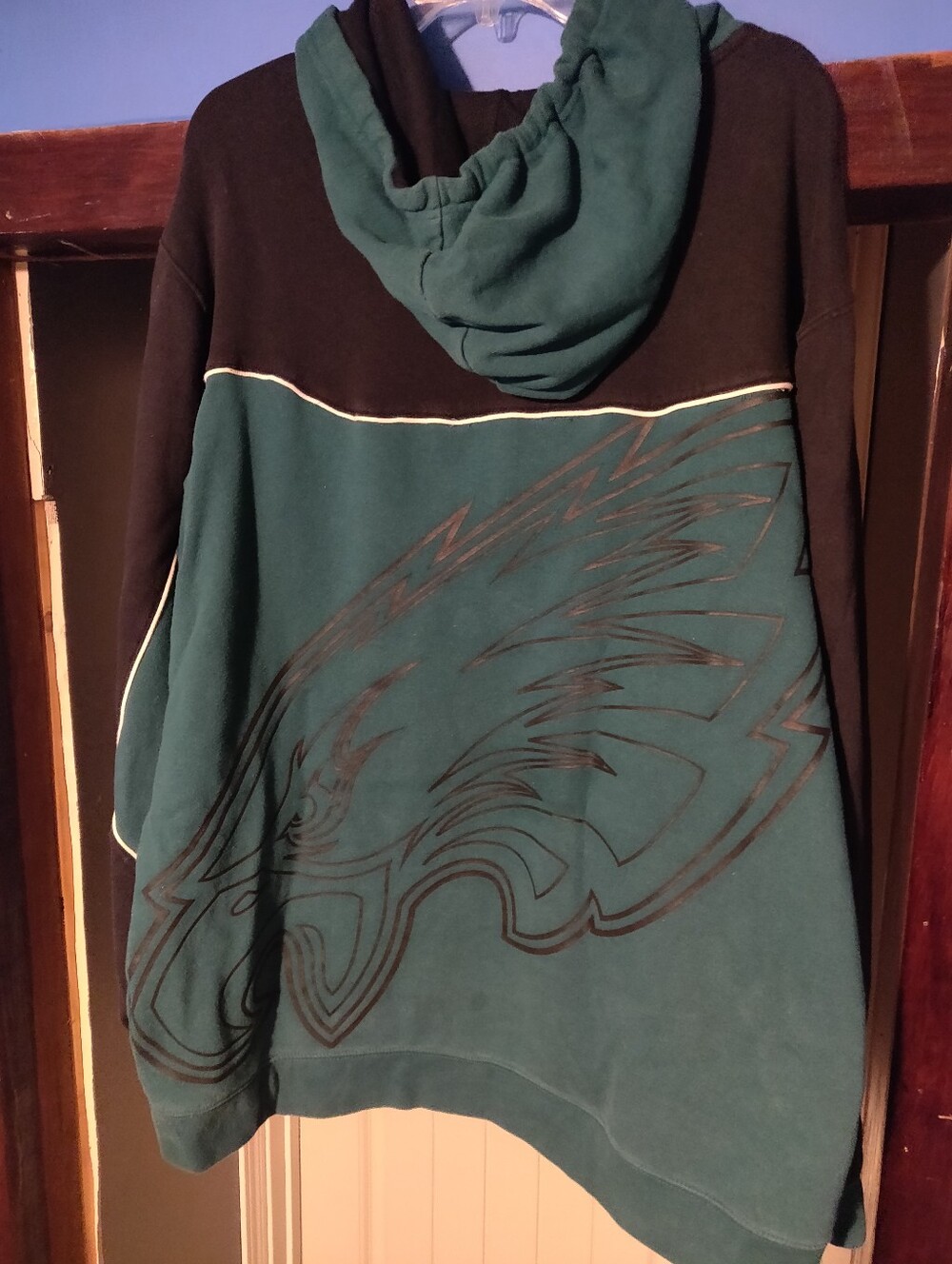 Philadelphia Eagles Men's Hoodie Jersey 52 54 Saquon Barkley Jalen Hurts Size XL